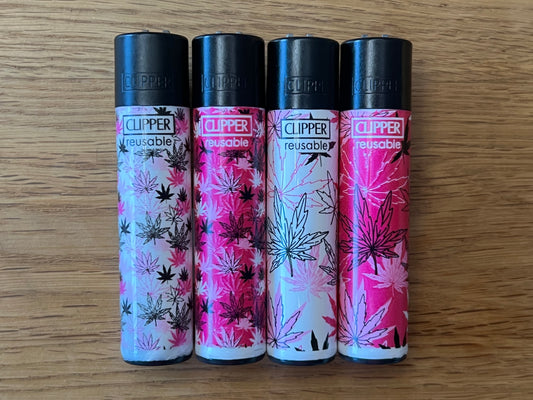 CLIPPER lighters set of 4