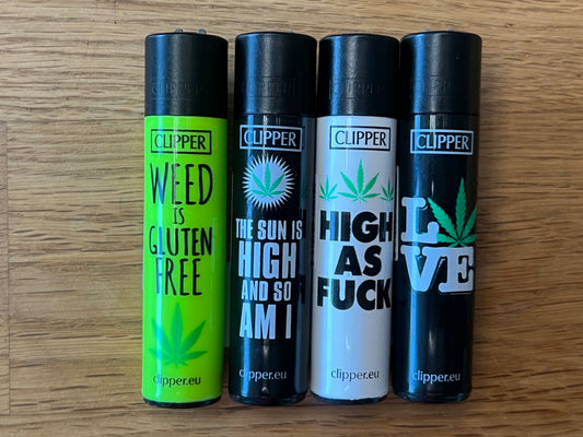 CLIPPER lighters set of 4
